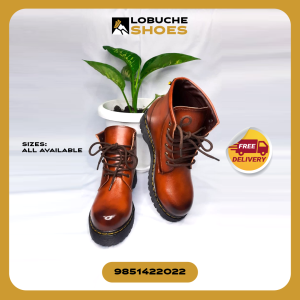 Brown boot from lobuche shoes